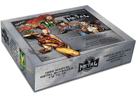 2020 upper deck marvel x-men metal universe hobby box|Marvel X-Men metal universe.